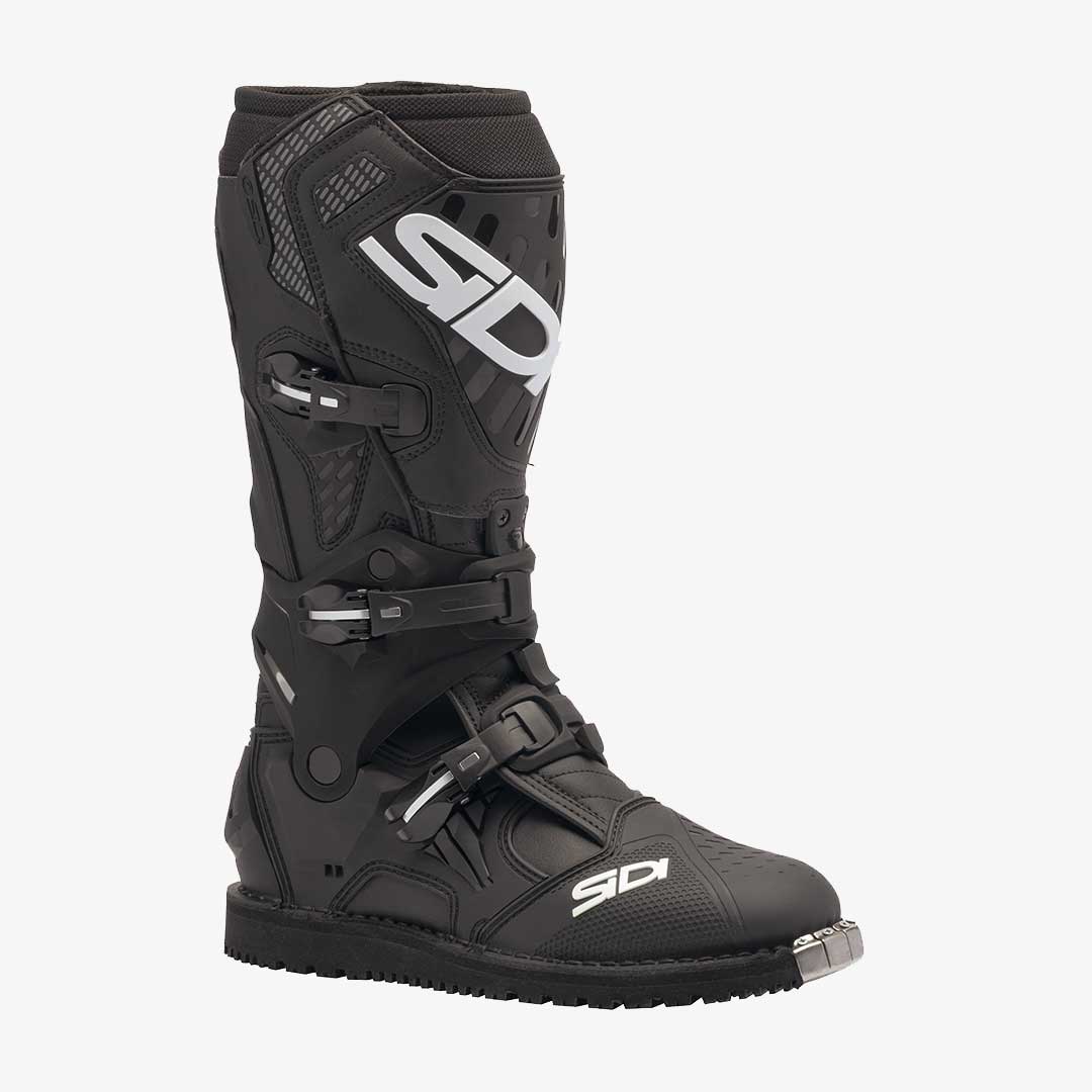 Crossair HD Black Motorcycle Boots