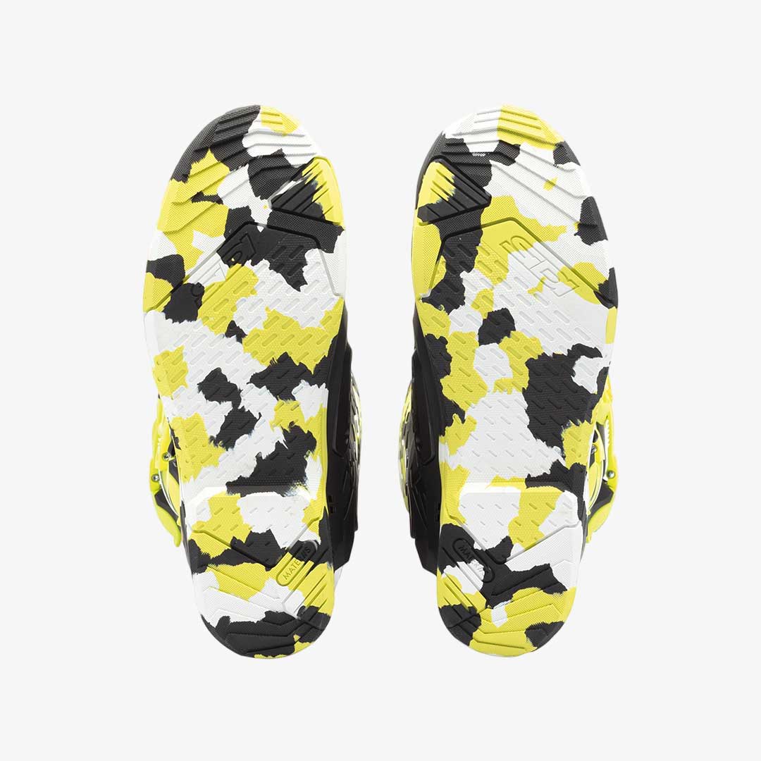 Crossair X RACR Limited Edition Black & Yellow Motorcycle Boots