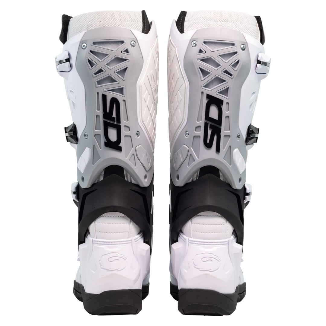 Crossair X White & Black Motorcycle Boots