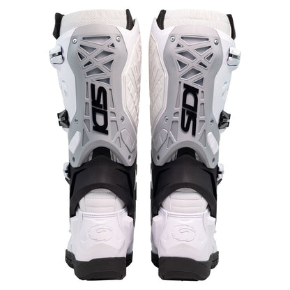 Crossair X White & Black Motorcycle Boots