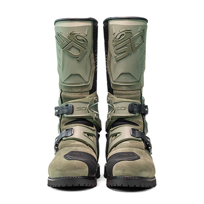 Adventure 2 Gore Military Green Motorcycle Boots