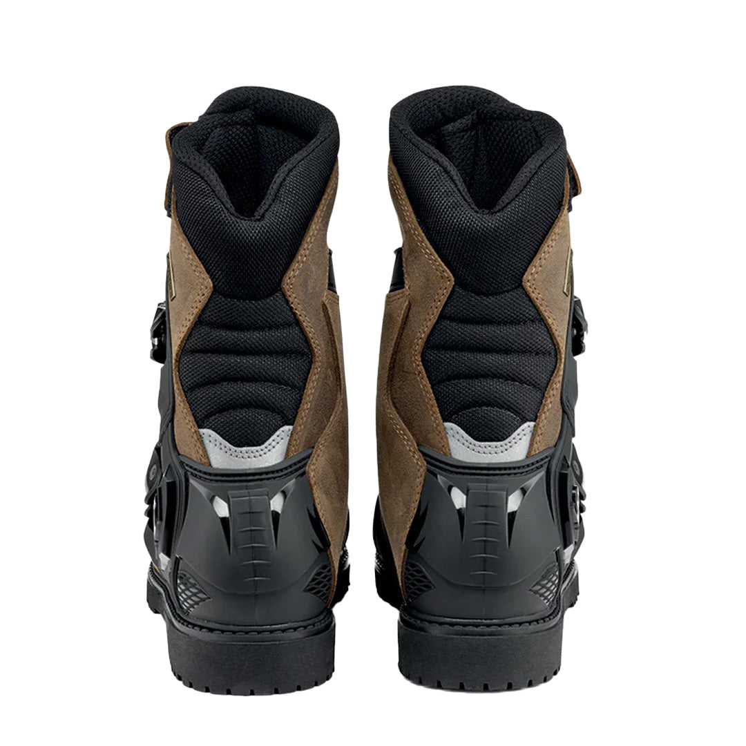 Mid Adventure 2 Gore Tex Tobacco Brown & Black Motorcycle Boots