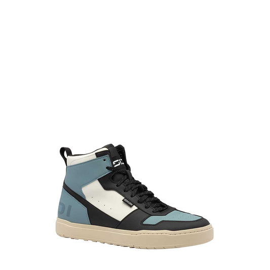 Lynx Black & Frost Grey Motorcycle Shoes