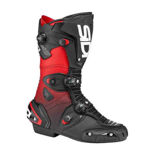 Mag 1 Black & Red Motorcycle Boots