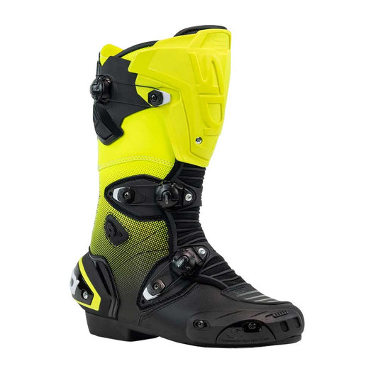 Mag 1 Black & Yellow Motorcycle Boots