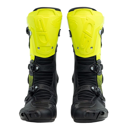 Mag 1 Black & Yellow Motorcycle Boots