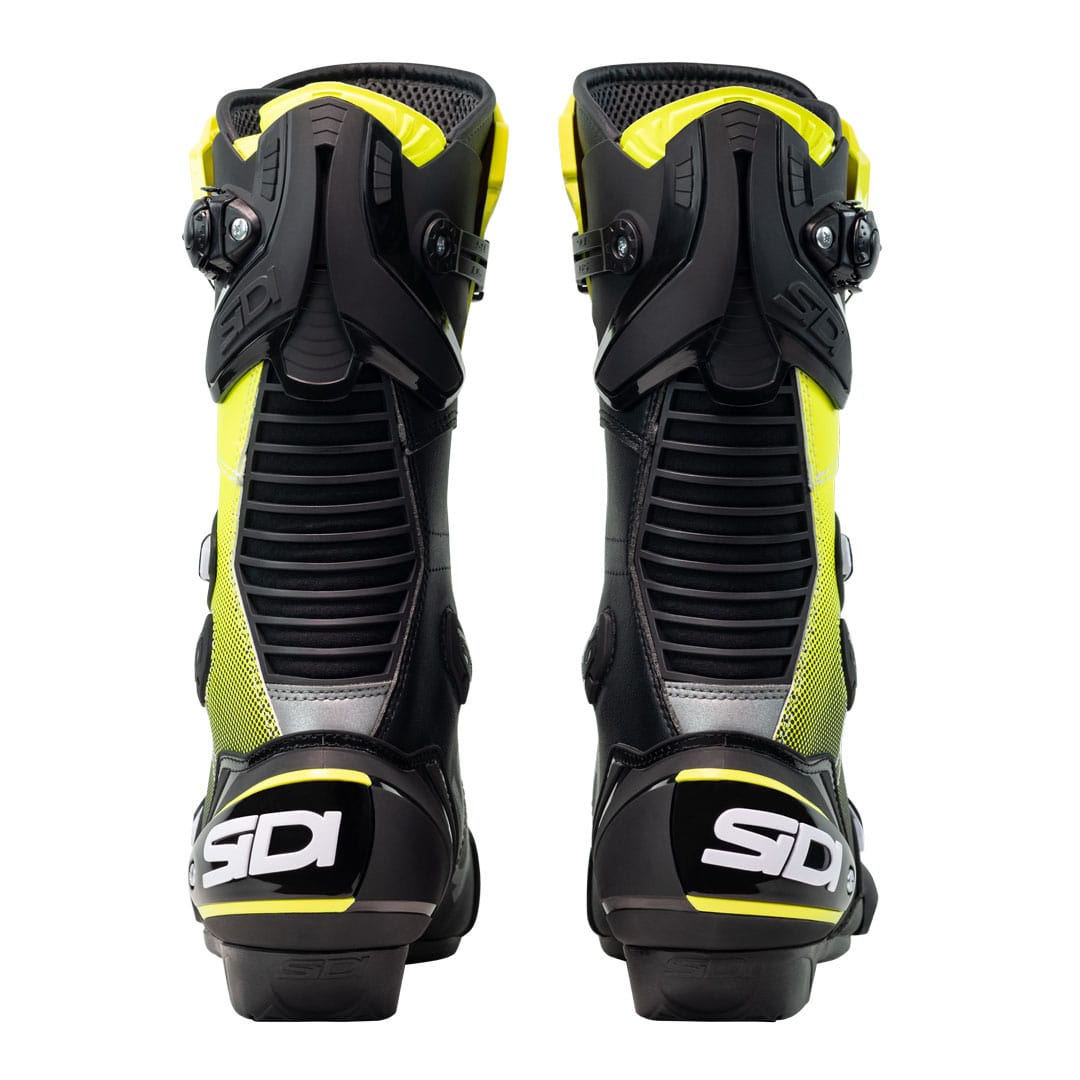 Mag 1 Black & Yellow Motorcycle Boots