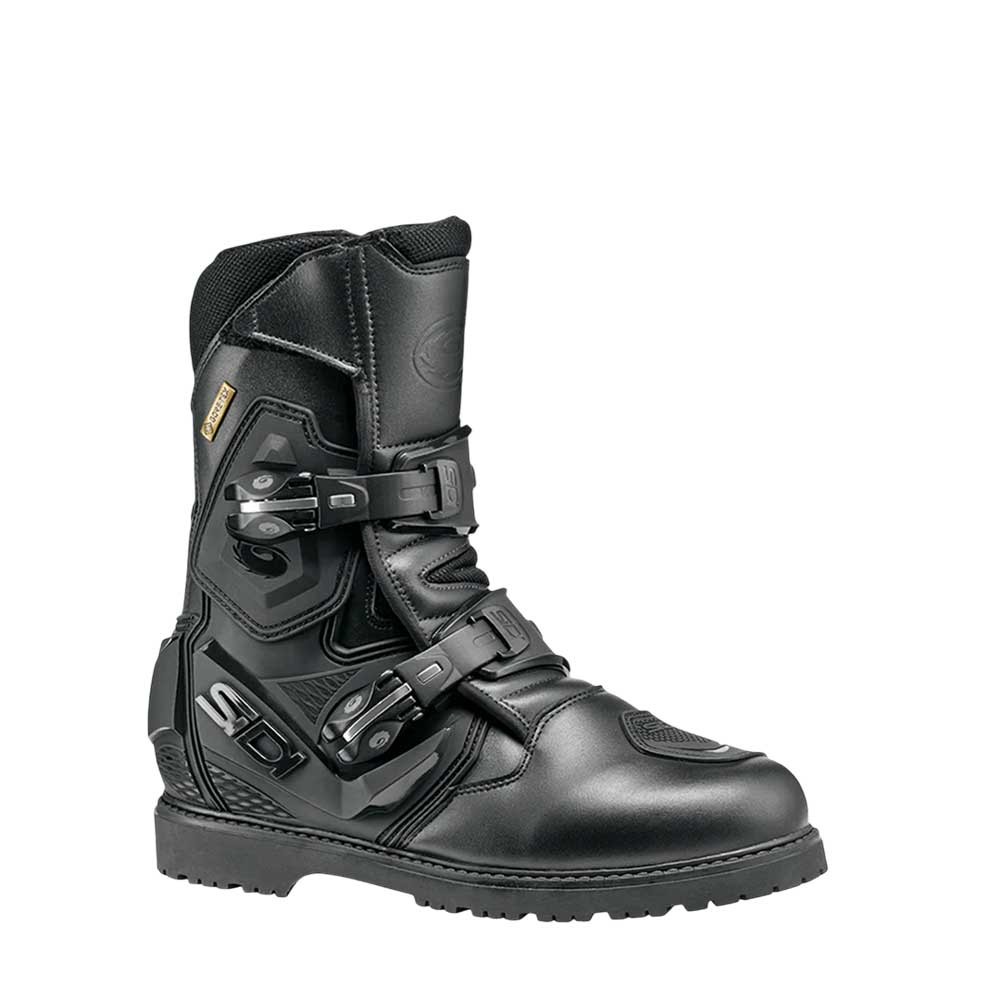 Mid Adventure 2 Gore Tex Black Motorcycle Boots