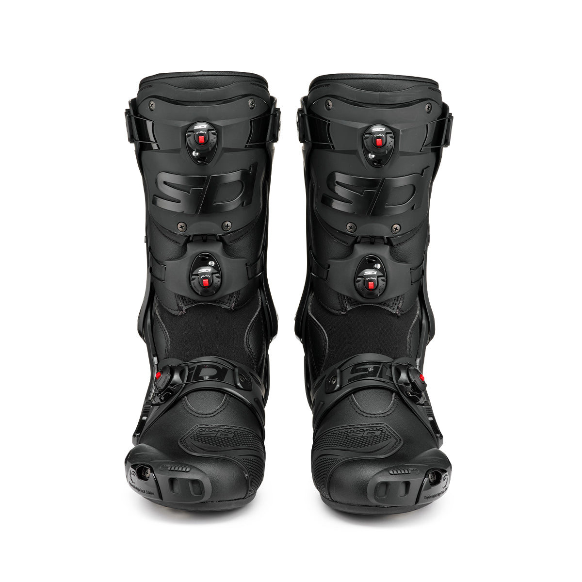 Rex Black Motorcycle Boots