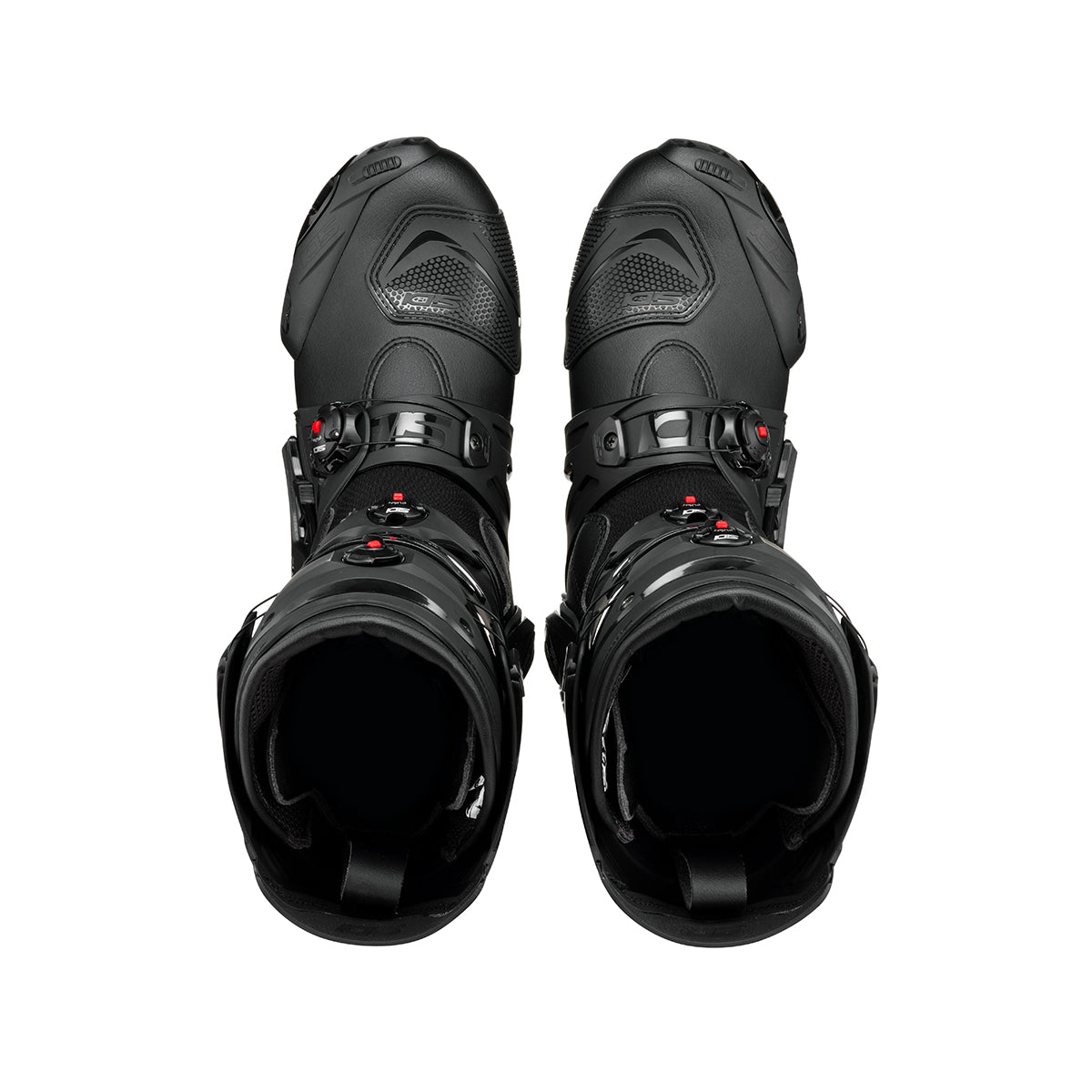 Rex Black Motorcycle Boots