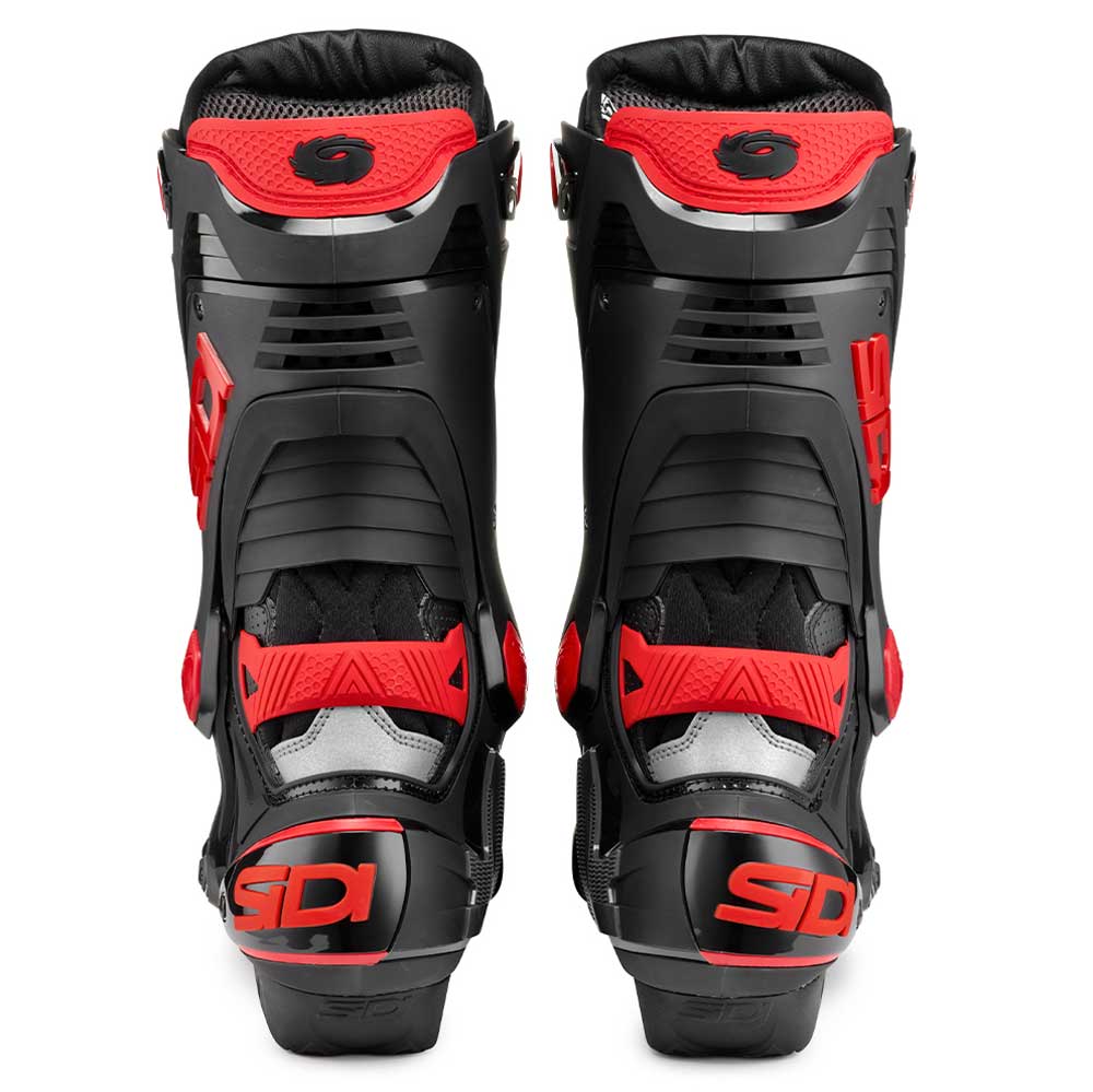 Rex Air Black & Red Motorcycle Boots