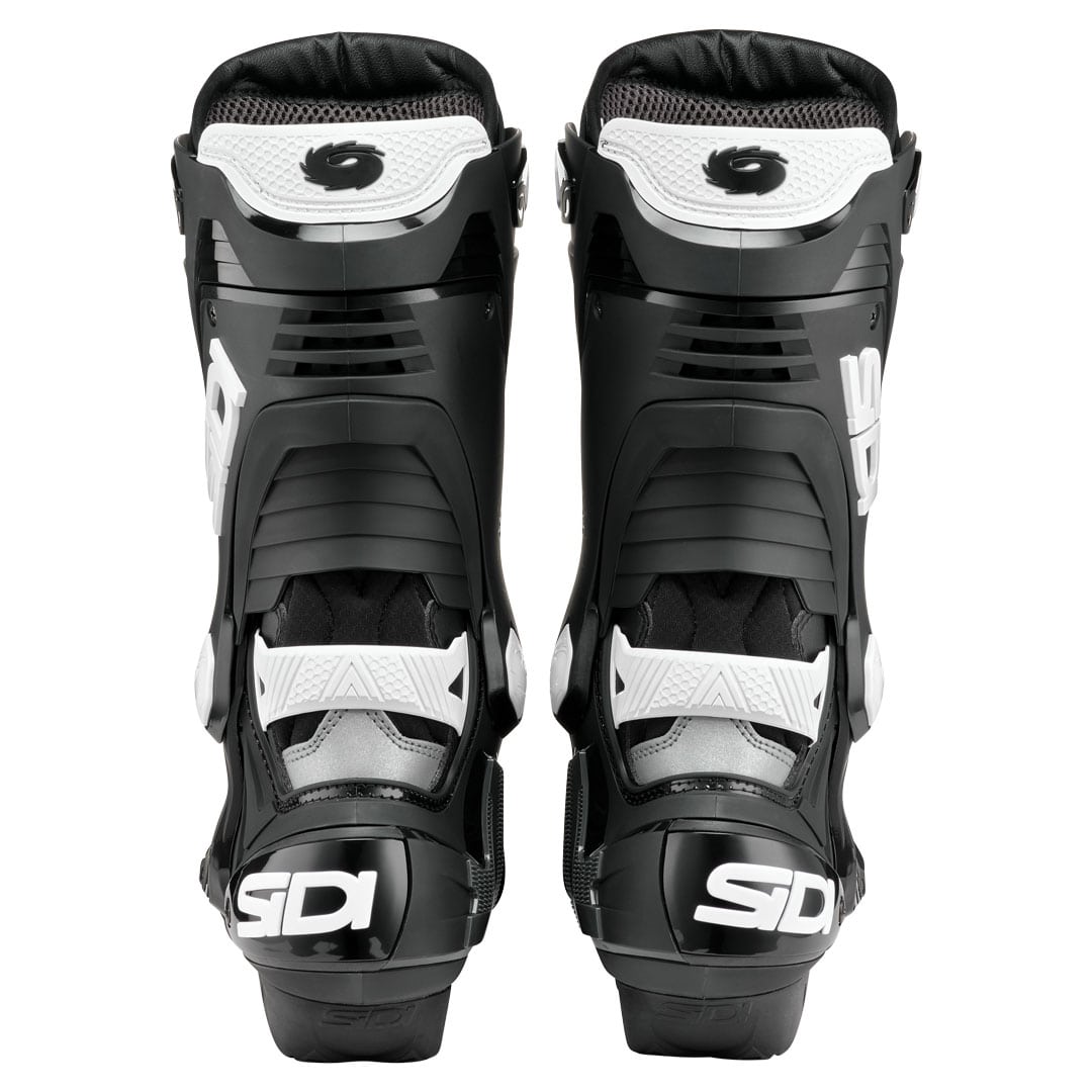 Rex Air White & Black Motorcycle Boots