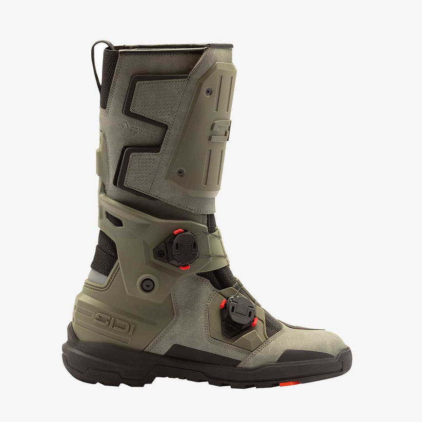 Buy Taurus GTX Deep Forest Motorcycle Boots UK | Waterproof Adventure ...