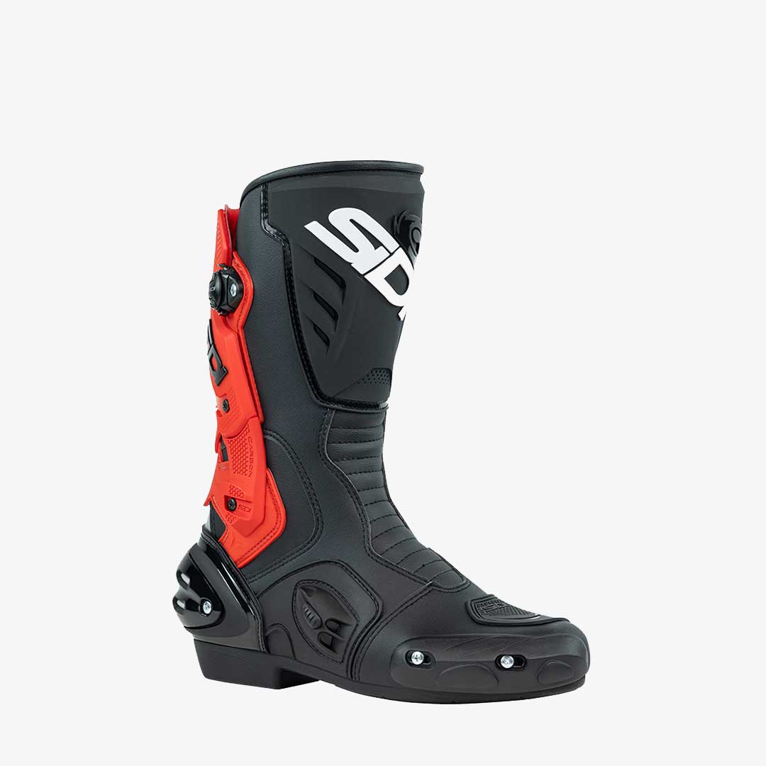 Vertigo 2 Black & Red Motorcycle Boots