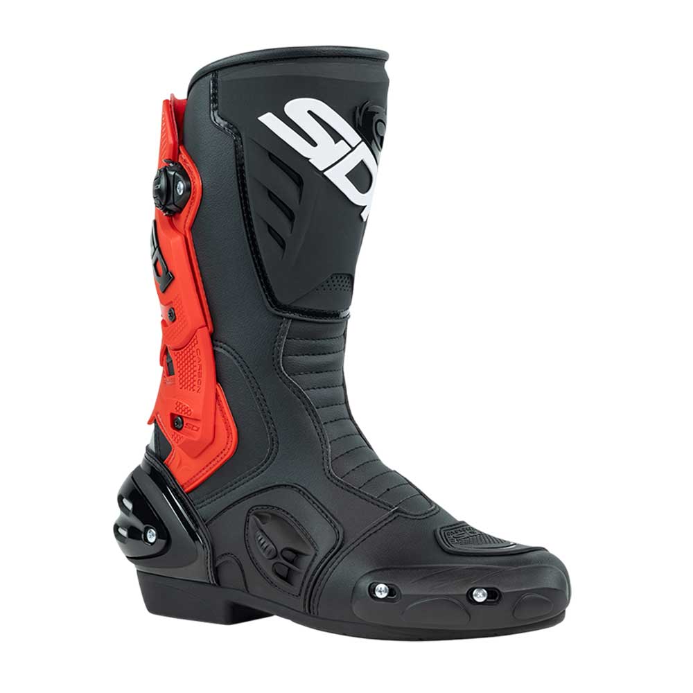 Vertigo 2 Black & Red Motorcycle Boots