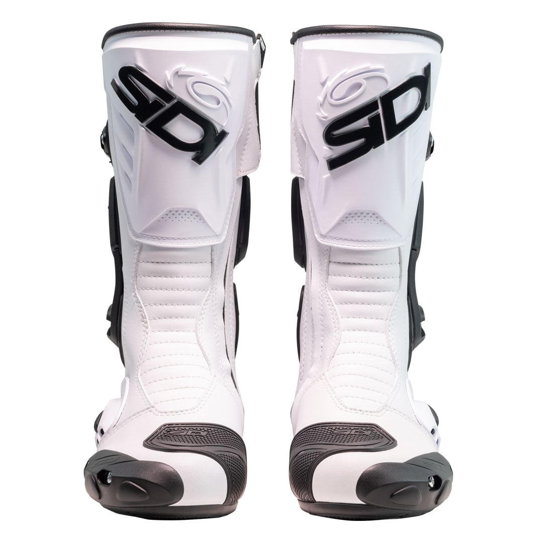 Vertigo 2 White & Black Motorcycle Boots