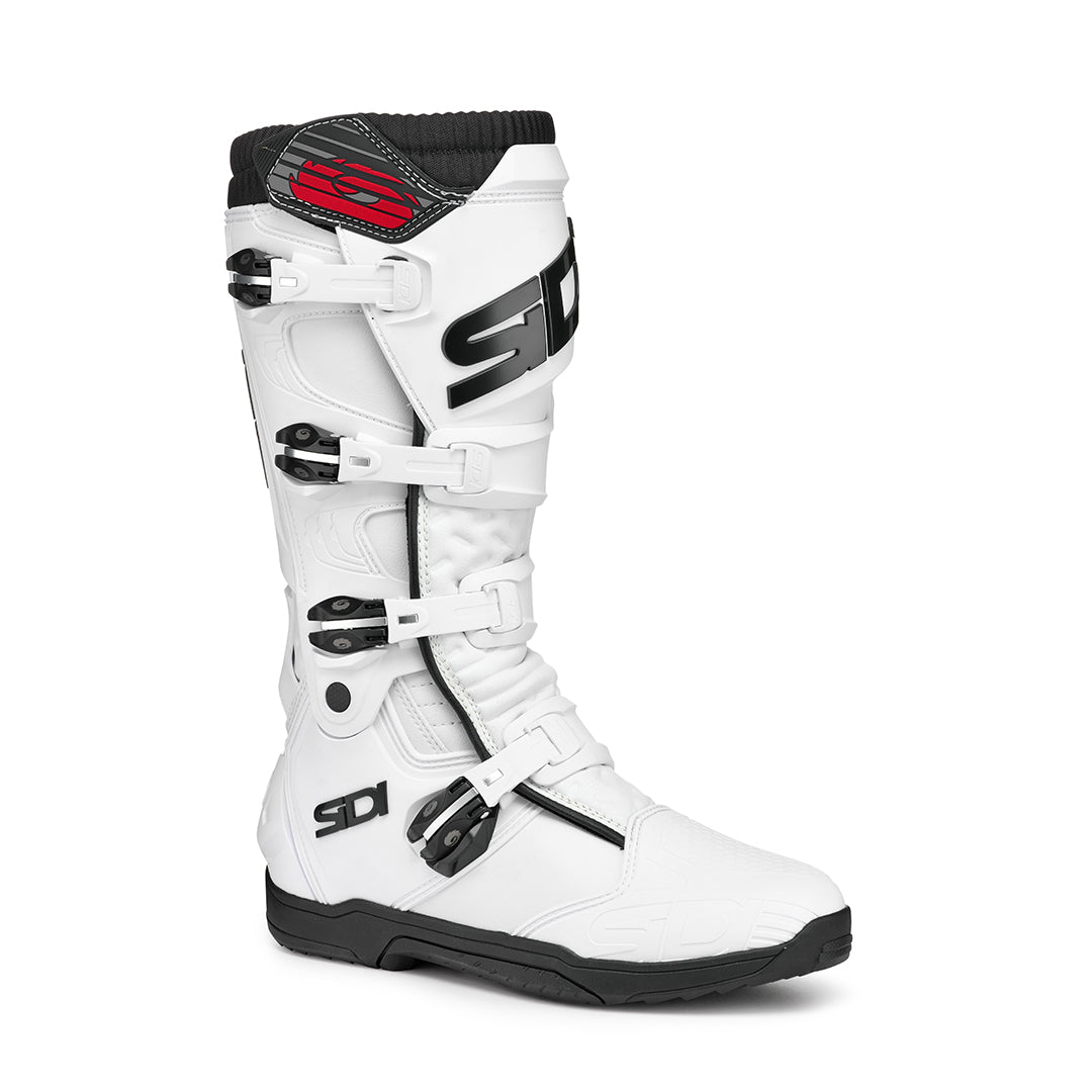 X-Power Ladies White Motorcycle Boots