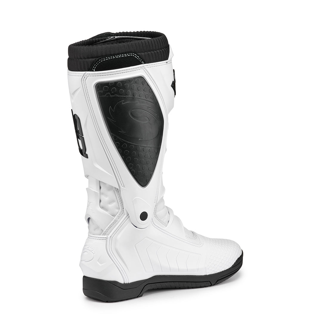 X-Power Ladies White Motorcycle Boots